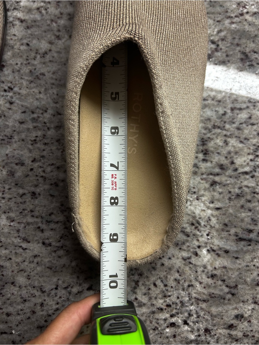 Rothy's Women's Slip-On Comfort Clogs in Beige size 7 - Picture 9 of 9